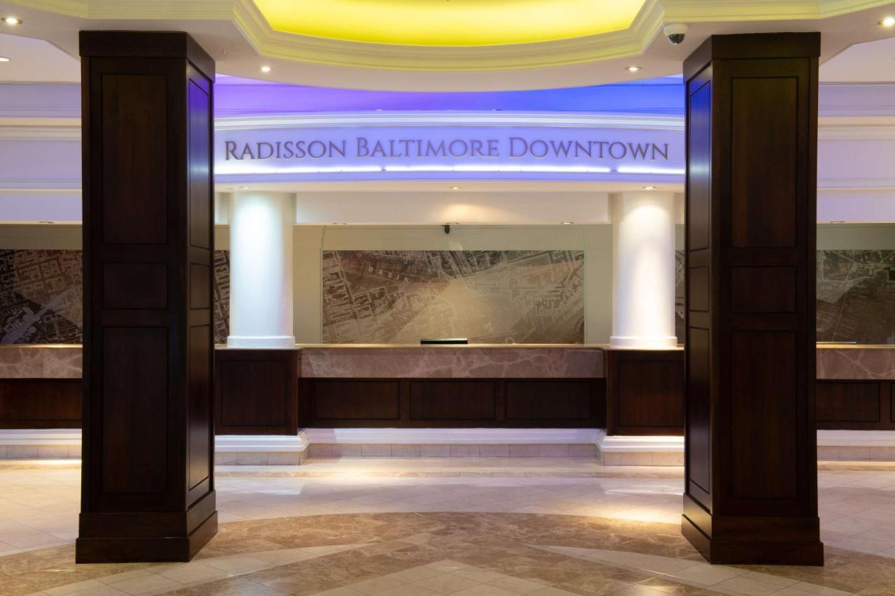 Radisson Hotel Baltimore Downtown-Inner Harbor Exterior foto